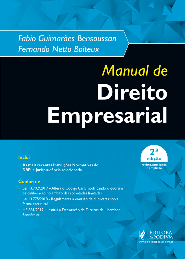 Manual de Direito Empresarial - 02Ed/19