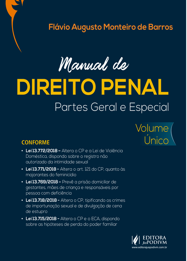 Manual de Direito Penal - Parte Geral e Especial - Vol. Único - 01Ed/19