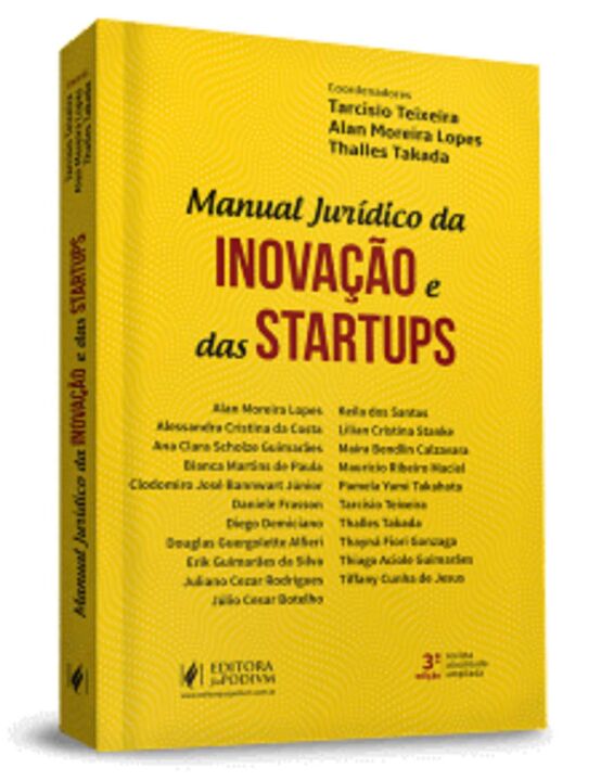 Manual Jurídico da Inovação e das Startups - 03Ed/21