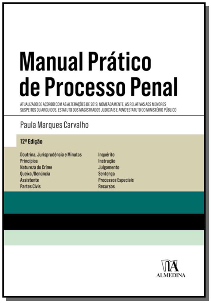 Manual Prático De Processo Penal - 12Ed/19