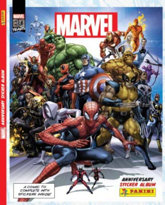 Marvel Super Heroes 80 Anos - 12 Envelopes -  (Capa Dura)