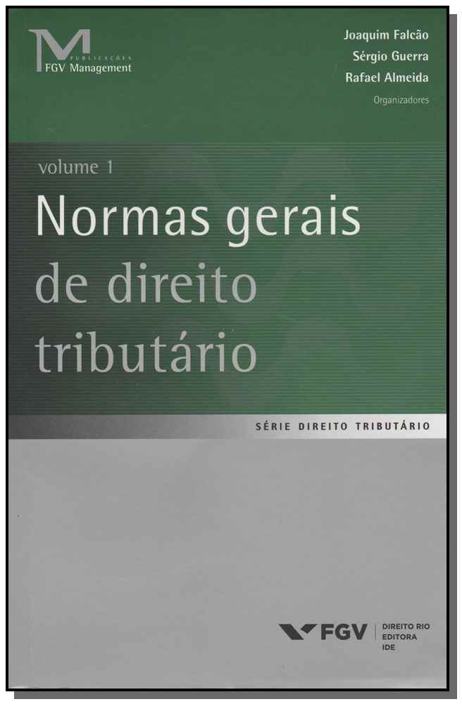 Normas Gerais de Direito Tributário - Vol.01