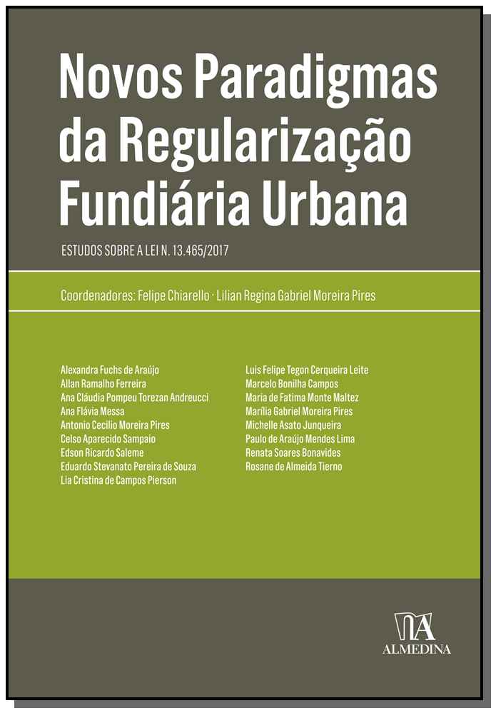 Novos Paradigmas da Regularização Fundiária Urbana - 01ED/19
