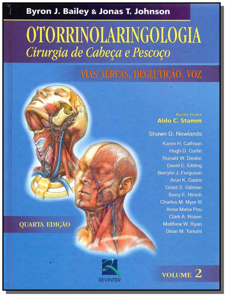 Otorrinolaringologia - Vias Aéreas, Deglutação, Voz - Vol. 02