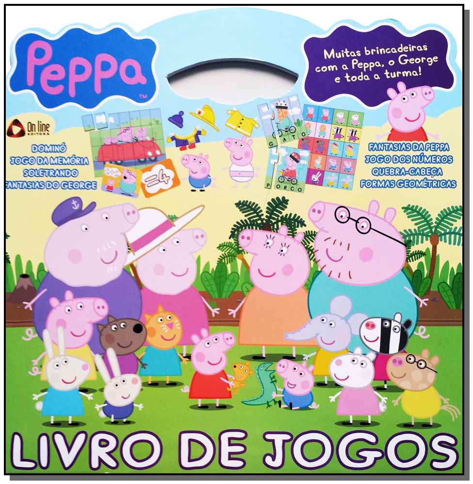 Peppa Pig - Livro de Jogos