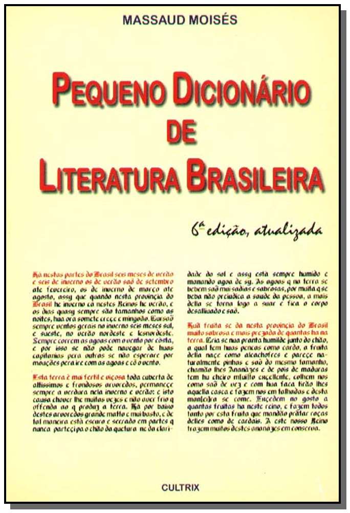 Pequeno Dicionário de Literatura Brasileira