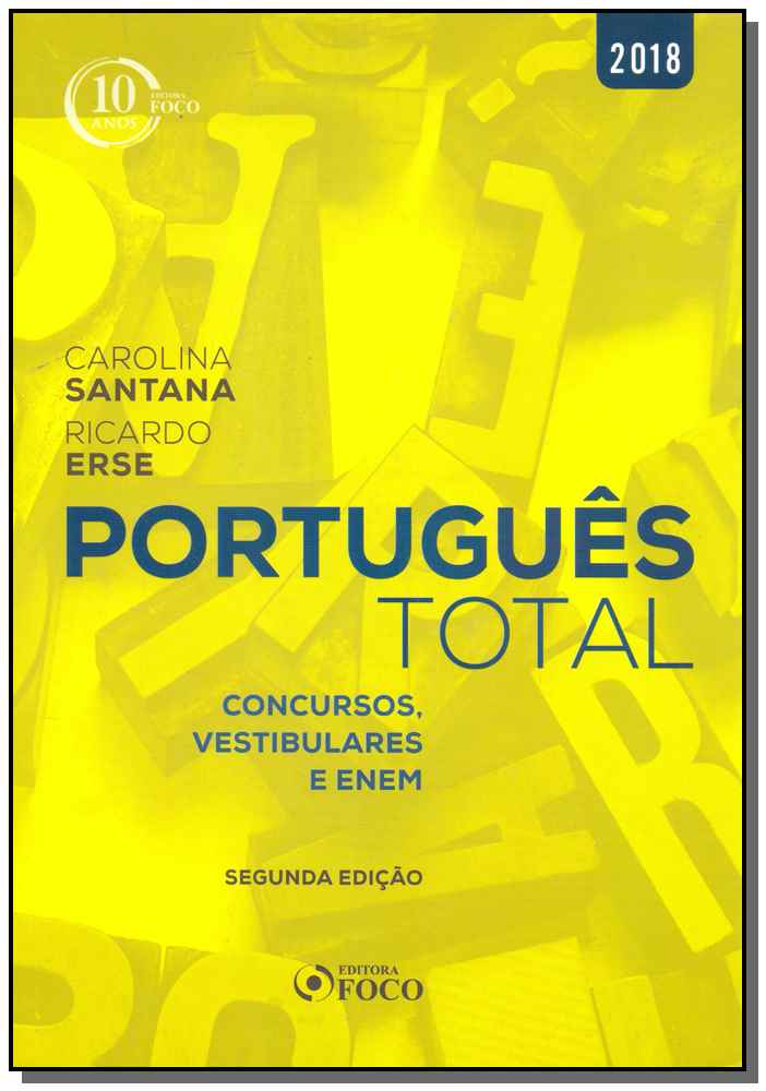 Português Total: Concursos, Vestibulares e Enem - 02Ed/18