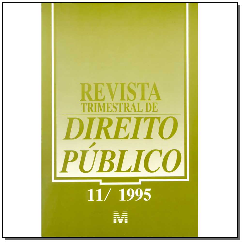 Revista Trimestral De Direito Publico Ed. 11