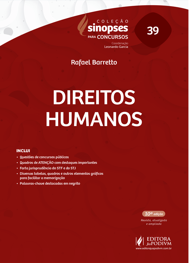 Sinopses Para Concursos - Vol. 39 - Direitos Humanos - 10Ed/21