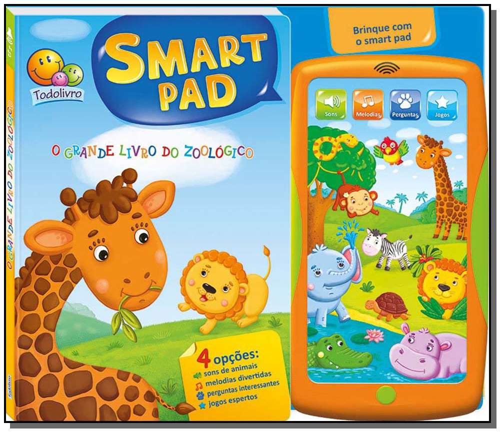Smart Pad: Grande Livro Do Zoologico, O