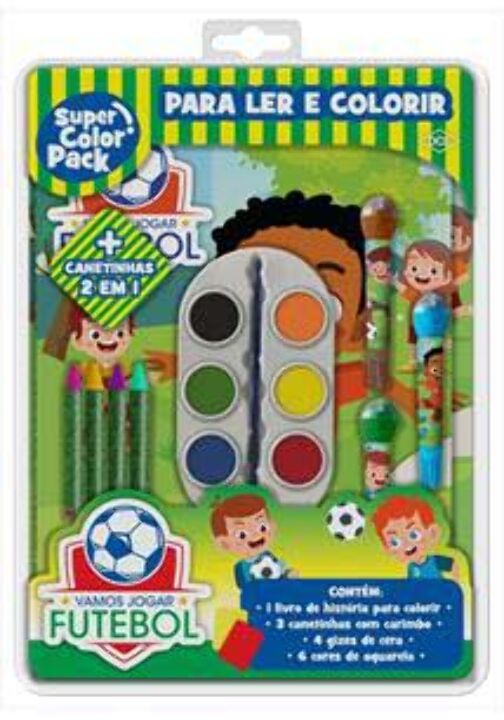 Super Color Pack - Vamos Jogar Futebol - POP