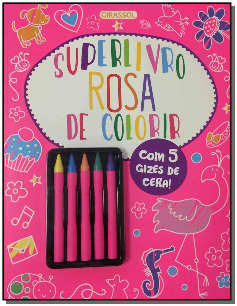 Superlivro - Rosa De Colorir