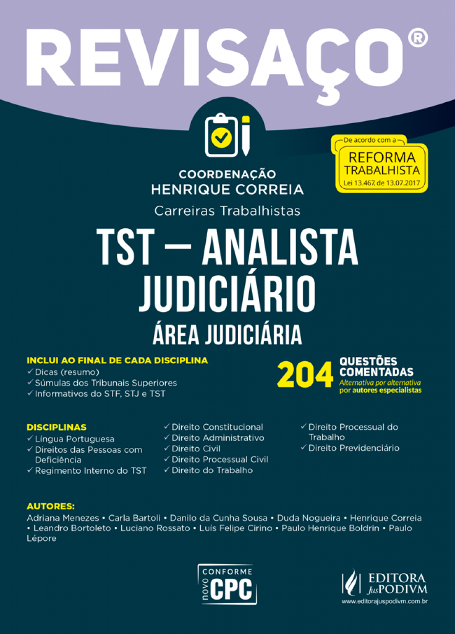 TST - Analista juduciário