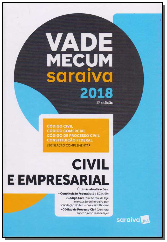 Vade Mecum Saraiva 2018 - 02Ed/18 - Civil