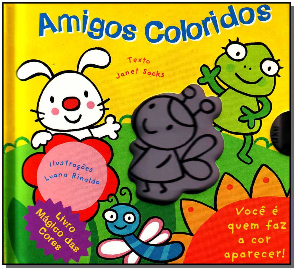 Zz-amigos Coloridos - Livro Magico Das Cores