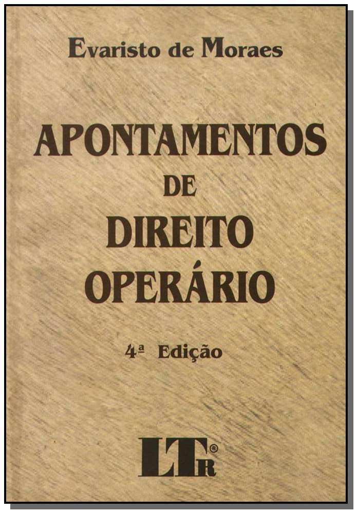 Zz-apontamentos De Direito Operario - 4Ed./98