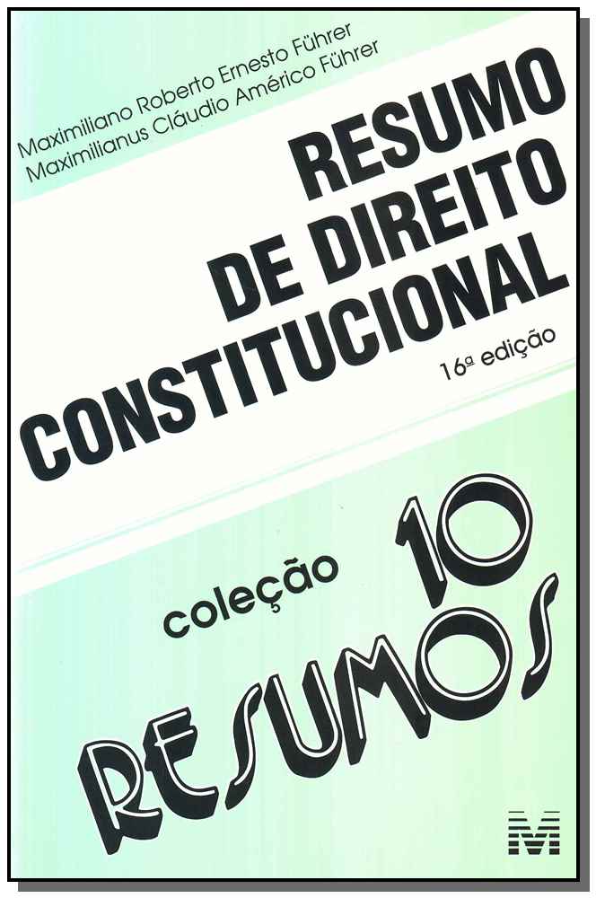 Zz-resumo (10) Direito Constitucional - 16Ed/11