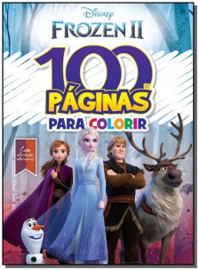 100 Paginas para Colorir Disney Frozen 2