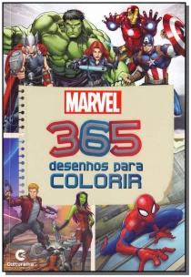 365 Desenhos Para Colorir - Marvel