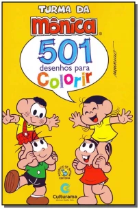501 Desenhos Para Colorir - Turma da Mônica