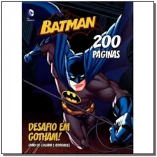 Batman - Desafio Em Gotham - Livro De Colorir