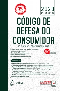 Código de Defesa do Consumidor 30ed/20 - Lei 8.078 11 De Setembro 1990