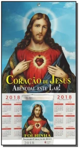 Folhinha S.c.  Jesus 2018