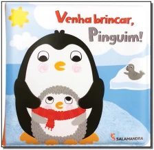 Venha Brincar Pinguim- Livro De Banho